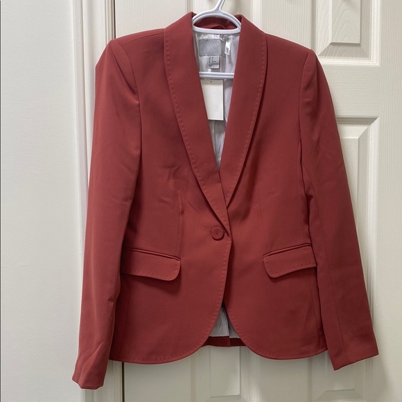 NWT H&M Blush Pink Blazer - Picture 1 of 4